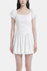 Aveline Ruched Bubble Dress