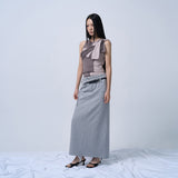 アンバランス ノースリーブトップ（ココア）