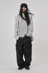 Glyph coated carpenter pants