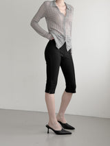 Motion Slit Capri Leggings