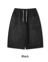 Ethan Carpenter Bermuda denim pants