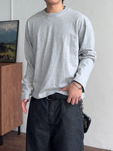 コアベーシッククロップロングスリーブTシャツ (5color) (No.1000)
