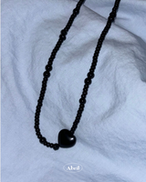 [Matt] Heart Dot Necklace