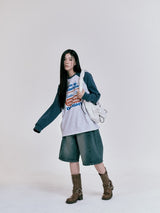 SHIRRING HANDLE MAXI BAG B24FA02