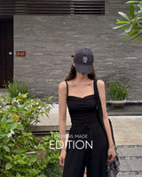 [MADE] Lay pleats sleeveless & pants set