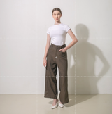 HARMONY TROUSERS BROWN PANTS