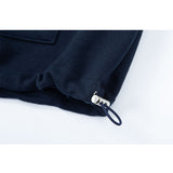 Huke x Nus. ハーフジップアップ（NAVY）