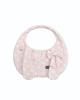 Bunny Ribbon Hobo Bag _ Baby pink
