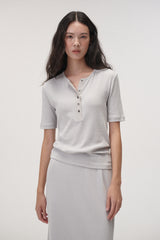 Jersey botton round (Blue grey)