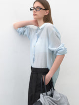 (BL-4314)ESSENTIAL MONA LOGO SHIRT