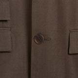 Stranger Classic Fit Suit Jacket (Brown)
