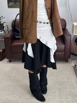 LAP FLARE SKIRT
