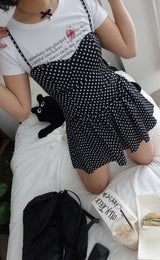 BARBIE DOT MINI DRESS