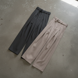 Structured Twill Trousers