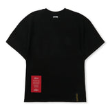 Tiger Camouflage Pocket Semi-oversized T-shirts Black