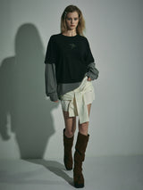 DAMAGE LAYERED T