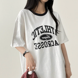 クリアリー カラーリング ボクシーフィット半袖Tシャツ