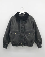 [MD Pick] Grunge Leather Mustang Jacket (2color)