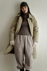 Wool turtleneck top, Brown