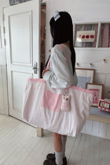 [BITTE DOSAN X SHAKIRI] PINK DOOR REVERSIBLE BAG (PINK)