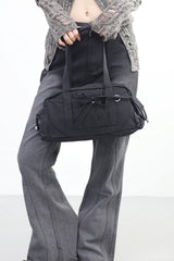 Blight Pocket Ribbon Shoulder Bag