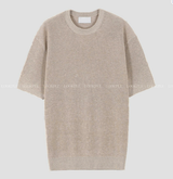  Jake Summer Daily Silket Hachi Round Short Sleeve Knit