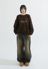 Barrow wool mix round knit