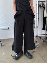 STRING CARGO ANKLE PANTS
