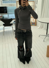 VINTAGE BLACK DENIM