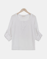 フート ロールアップ ロングスリーブ Tシャツ