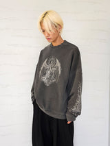 VENTIQUE ピグメントガブリエルスウェットシャツ 3colors
