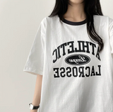 クリアリー カラーリング ボクシーフィット半袖Tシャツ
