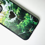 クラックオブハートバンパーミラースマホケース (Mirror)