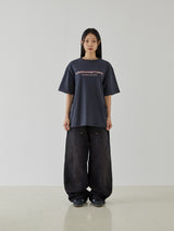 Plain Logo Tee (Navy)