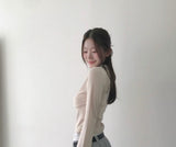 モナー s/s カラースリムトップ