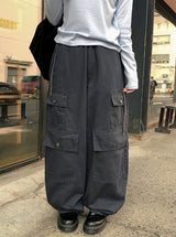DN Side String Balloon Cargo Pants (2color)