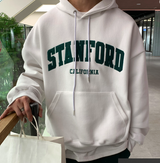  Urban Stanford Double Middle Cloth Embroidery Hoodie