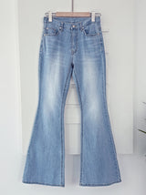Jetine Span Slim Bootcut Denim Pants