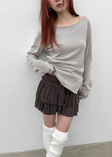 [MADE] Renic Two-Way Slit Button Knit