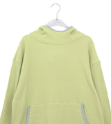 [unisex] Sherne Over Fit Waffle Zipper Hoodie
