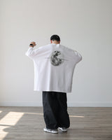 ツキオーバーサイズハーフTシャツ