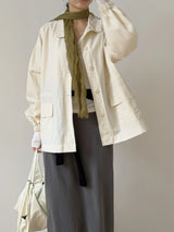 Diane Wrinkle Long Scarf