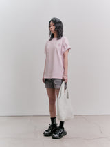 ルナウォッシングラバトTシャツ (PINK)