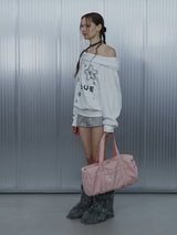 SUE Wide Hoodie Top