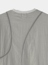 Race Stitch Layered Top