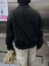 EL cut suede jacket 3C
