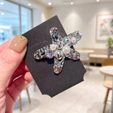 Star Heart Pearl Metal Hair Clip Set