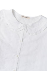 Round collar blouse