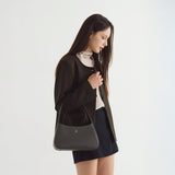 Lune Velo Hobo Bag Small Gray 