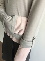 Double-way long sleeve (4color)